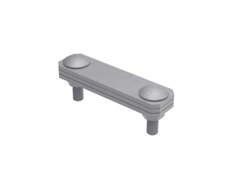 Złącze krzyżowe skośne pręt-bednarka 3-elem. stal ocynkowana ogniowo 116.0.2 OG 11602002