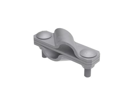 Złącze krzyżowe skośne pręt-pręt 3-elem. stal ocynkowana ogniowo 116.10 OG 11601002