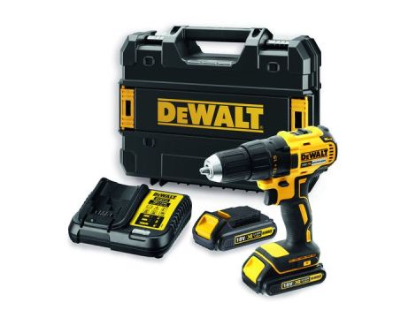 DEWALT WIERTARKO-WKRĘTARKA 18V 65/26Nm 2x1,5Ah LI-ION BRUSHLESS DCD777S2T