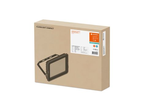 Projektor LED FLOOD COMPACT V 90W 865 SYM 100 BK 4058075575080