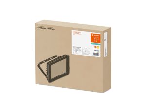 Projektor LED FLOOD COMPACT V 90W 830 SYM 100 BK 4058075574984