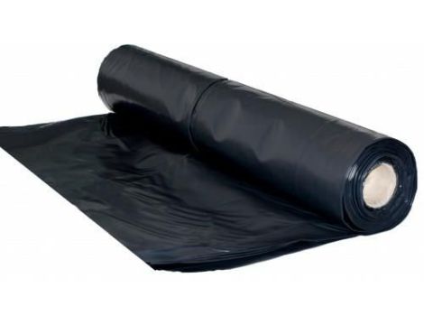 FOLIA 4 x 25m BUDOWLANA CZARNA ROLKA TYP200H