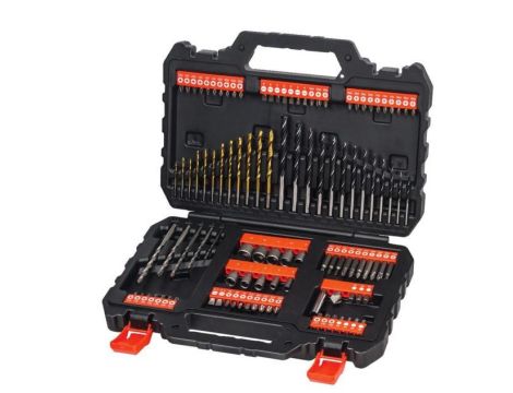 BLACK+DECKER ZESTAW AKCESORIÓW  109szt.