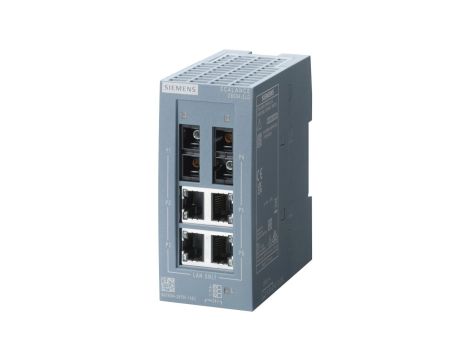 Switch przemysłowy SCALANCE XB004-2LD 4xRJ45 10/100 Mbit/s, 2x SM SC 100 Mbit/s 6GK5004-2BF00-1AB2