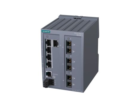 Switch przemysłowy zarządzalny SCALANCE XB205-3 5x10/100 Mbit/s RJ45, 3x100 Mbit/s MM SC, tryb PROFINET, 6GK5205-3BD00-2AB2