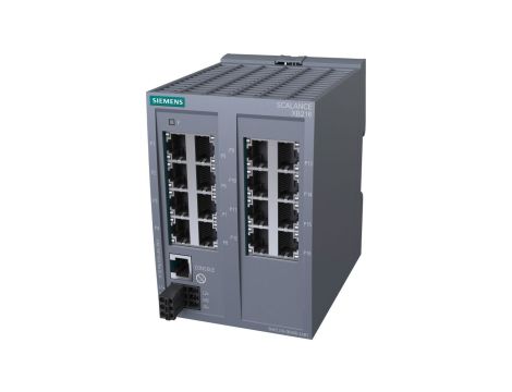 Switch przemysłowy zarządzalny SCALANCE XB216 16x10/100 Mbit/s RJ45, tryb PROFINET, 6GK5216-0BA00-2AB2