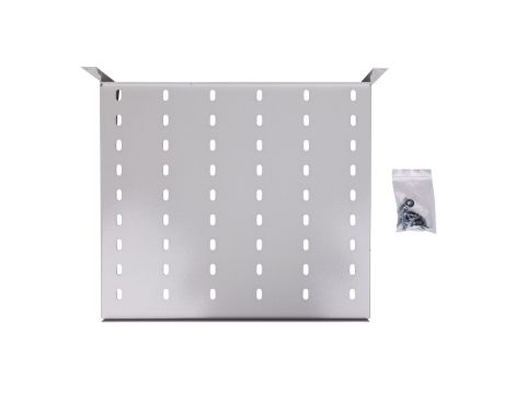 Półka stała 19 cali 2U mocowana jednostronnie 400mm NWS-FFE/19/2HE/T400 255024