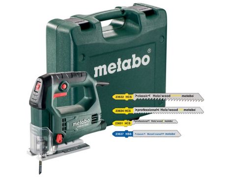 METABO WYRZYNARKA STEB 65 QUICK, WALIZKA + 20szt. BRZESZCZOTÓW