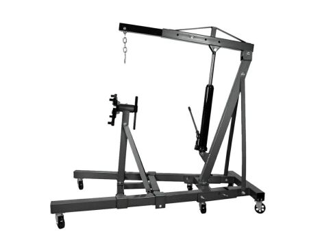 AWTOOLS ŻURAW WARSZTATOWY 2-TONOWY + WÓZEK MONTAŻOWY 900 kg - 2