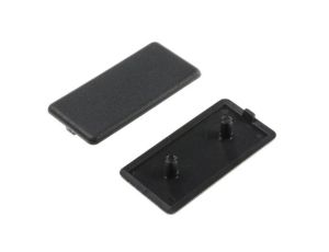 Zaślepka Zatyczka, kolor: Czarny, 30 x 60 mm, 6mm