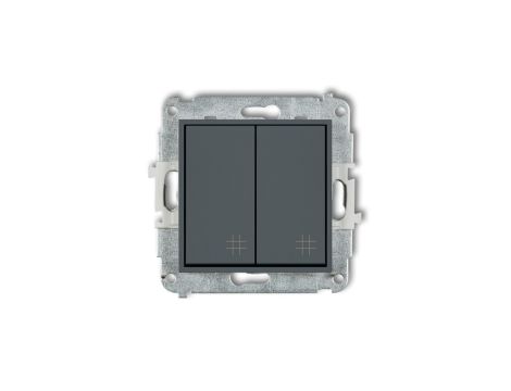 MINI Mechanizm łącznika podwójnego krzyżowego grafitowy mat 28MWP-66