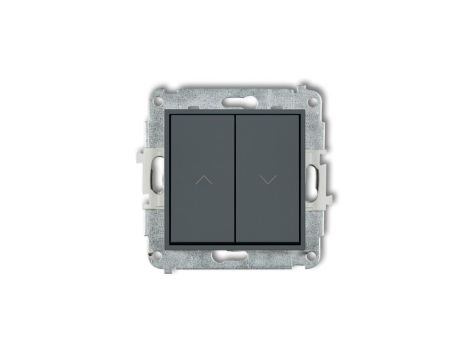 MINI Mechanizm łącznika żaluzjowego z podtrzymaniem grafitowy mat 28MWP-88