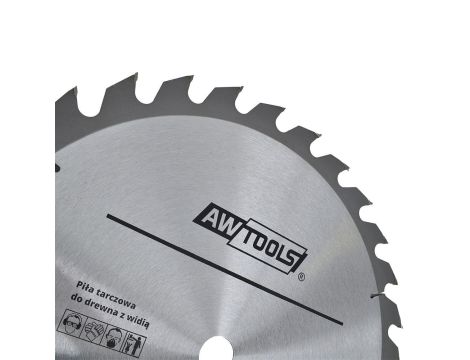 AWTOOLS PIŁA TARCZOWA WIDIOWA 400x30/22/16x30z - 4