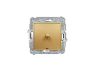 MINI Mechanizm łącznika krzyżowego w stylu amerykańskim (jeden klawisz bez piktogramu) złoty 29MWPUS-6.1
