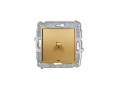 MINI Mechanizm łącznika krzyżowego w stylu amerykańskim (jeden klawisz bez piktogramu) złoty 29MWPUS-6.1