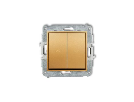 MINI Mechanizm łącznika żaluzjowego z podtrzymaniem złoty 29MWP-88