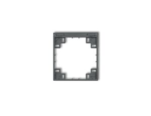 Ramka pośrednia do gniazd bryzgoszczelnych z uziemieniem SCHUKO grafitowy mat 28MRPB-1s