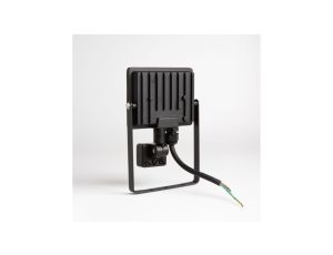 Naświetlacz LED z czujnikiem ruchu PIR 10W 900LM AC230V IP65 kąt świecenia 120 ciepła biała 3000K czarny EC79877