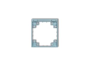 Ramka pośrednia do gniazd bryzgoszczelnych z uziemieniem SCHUKO lazurowy 48MRPB-1s