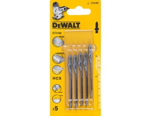 DEWALT BRZESZCZOT DO WYRZYNARKI  76x1,4mm T101AO DREWNO/LAMINAT /5szt.