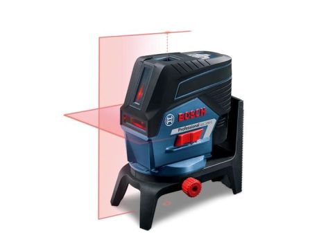 BOSCH LASER KRZYŻOWY GCL 2-50 C +UCHWYT RM 2 +ZACISK DK 10 1x2,0Ah LB 0601066G03