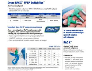 GRACO DYSZA CIENKIE WYKOŃCZENIE FFLP516