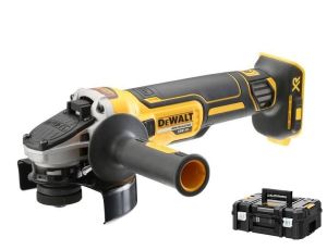DEWALT SZLIFIERKA KĄTOWA 18V LI-ION 125mm BEZ AKUMULATORÓW I ŁADOWARKI BEZSZCZOTKOWA TSTAK DCG405NT