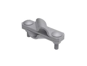 Złącze krzyżowe skośne pręt-pręt 3-elem. stal ocynkowana ogniowo 116.9 OG 11600902