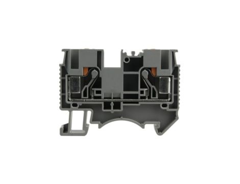 Złączka szynowa przelotowa zaciskowa szara 6mm2 1P UL