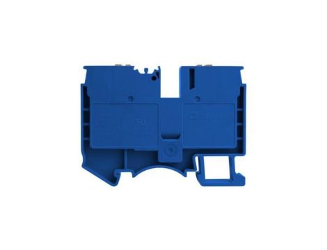 Złączka szynowa przelotowa zaciskowa niebieska 10mm2 1P UL 5644