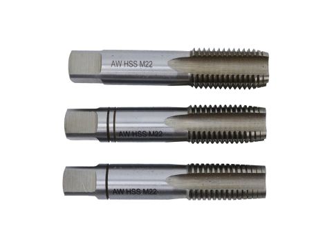 AWTOOLS GWINTOWNIK M2 HSS M5x0,80 / kpl.3szt. BLACK LINE