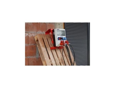 Rozdzielnica budowlana na stojaku zabezpieczenia Siemens pTD-S/FI SET 32A 16A 4x230V gniazda Mennekes Schuko Doktorvolt 6160