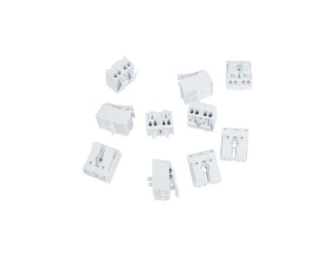 10 sztuk Kostka z Dźwignią Szybkozłączka 2x0.75-2.5mm2 450V VDE DGN 4234