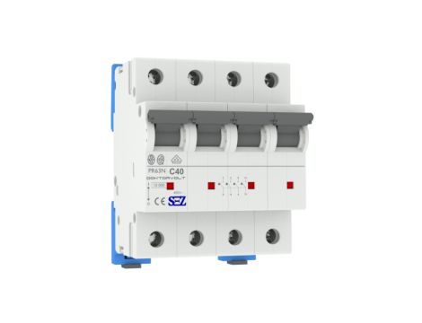 C40 A 3P+N 10kA Wyłącznik nadprądowy bezpiecznik PR63N SEZ 8884