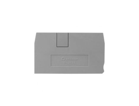 Płytka końcowa do złączki szynowej 2.5mm2 DS2.5 DGN 4036
