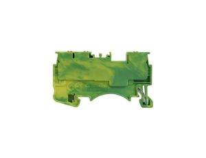 Złączka szynowa 1,5mm2 1P 3-przewodowa zacisk push-in żółto-zielona PE 3947