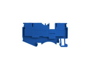 Złączka szynowa 4mm2 1P 3-przewodowa zacisk push-in niebieska 5682