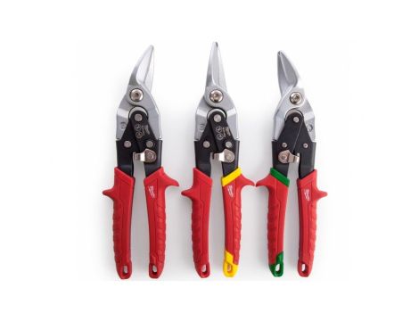 MILWAUKEE NOZYCE DO BLACHY KPL. 3szt. >>> 4932499020