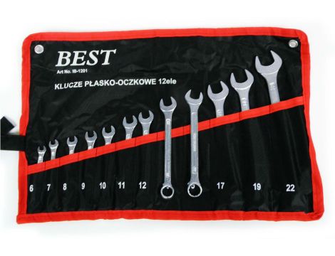 KLUCZ PŁASKO-OCZKOWY    12szt. /SILVER