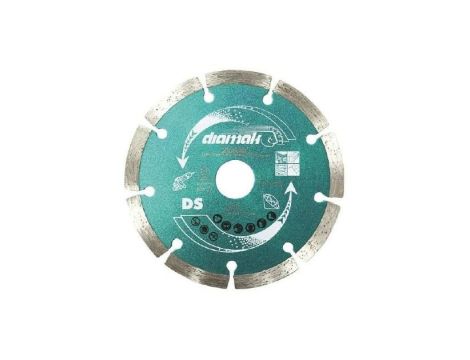 MAKITA TARCZA DIAMENTOWA 125x22,23mm SEGMENT (NA SUCHO) BETON, CEGŁA, MARMUR