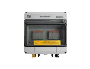 Rozdzielnica fotowoltaiczna solarna PV DC 1000V T1 T2 40kA 2-stringowa IP65 Doktorvolt 4579