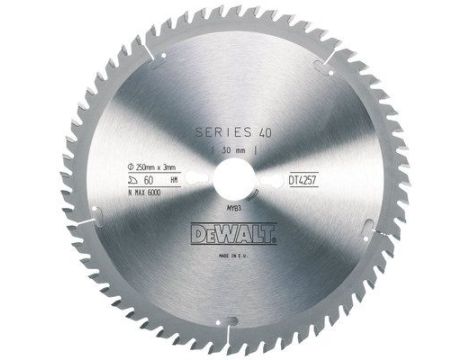 DEWALT PIŁA TARCZ.250x30mmx30z