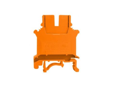 Złączka szynowa przelotowa pomarańczowa śrubowa 16mm2 1P VDE UL