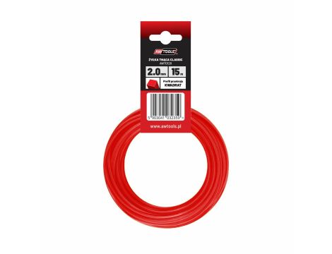 AWTOOLS ŻYŁKA TNĄCA CLASSIC 1,6x15m / KWADRAT