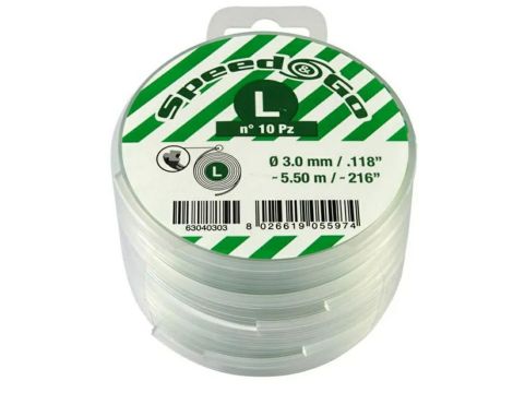 OLEO-MAC ŻYŁKA TNĄCA LOAD&GO 3,0mm/5,5m 10szt