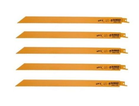 DEWALT BRZESZCZOT DO PIŁY SZABLASTEJ 305mm/UNIWERSAL.  ZE STALI KBALTOWEJ 1,8-2,5mm