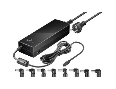 Zasilacz uniwersalny do laptopa 150W 230V 12-24V 8,5A /9 wtyczek/ 55004