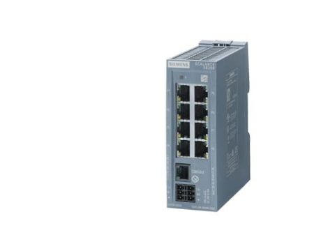 Switch przemysłowy zarządzalny SCALANCE XB208, 8x 10/100 Mbit/s RJ45, tryb EtherNet/IP, 6GK5208-0BA00-2TB2