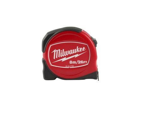 MILWAUKEE MIARA ZWIJANA  8m SLIM S8/25