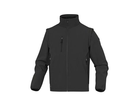BLUZA SOFTSHELL 96 POLIESTER 4 ELASTAN - ODPINANE RĘKAWY